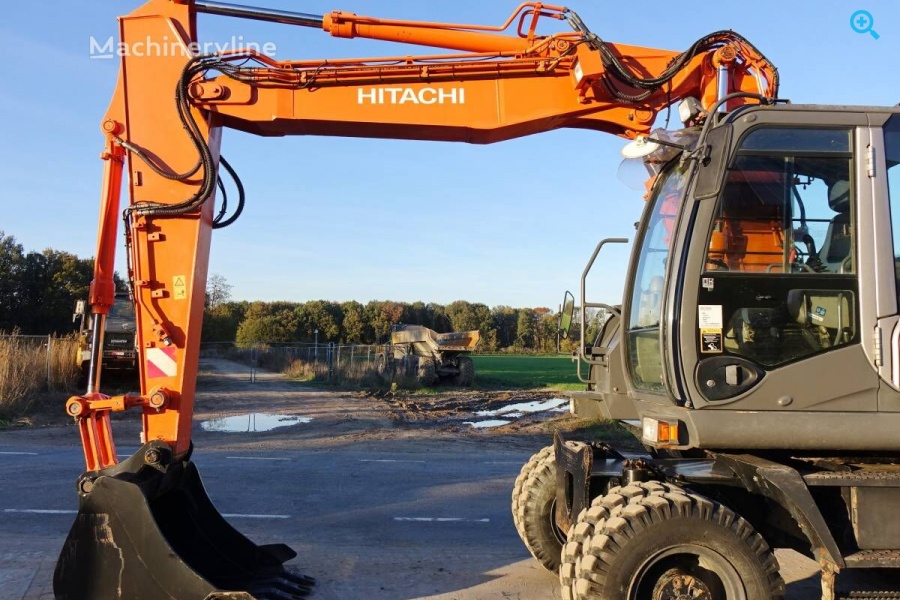 кКолесный экскаватор Hitachi Zaxis 170w