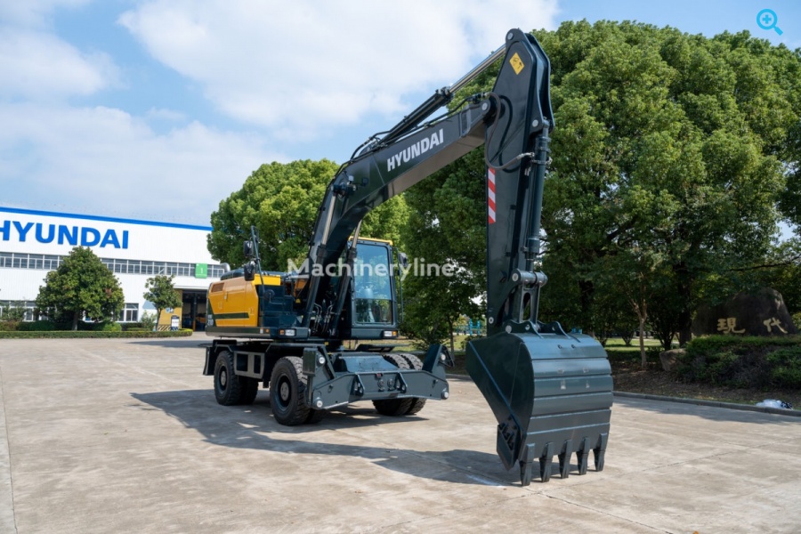 Колесный экскаватор Hyundai Hw210