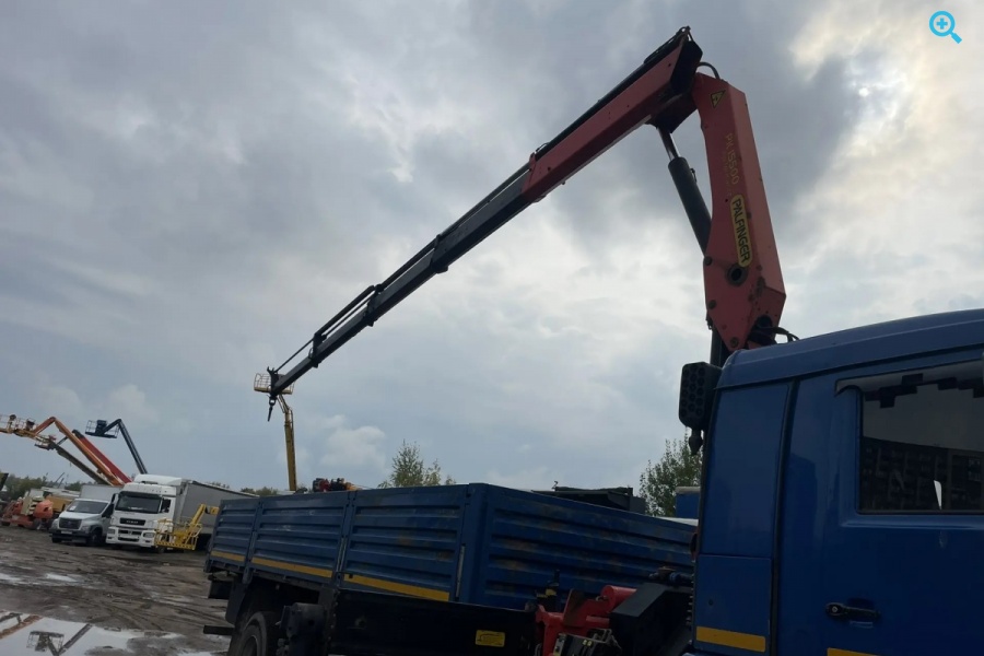 КАМАЗ 65117 С МАНИПУЛЯТОРОМ  PALFINGER PK15500