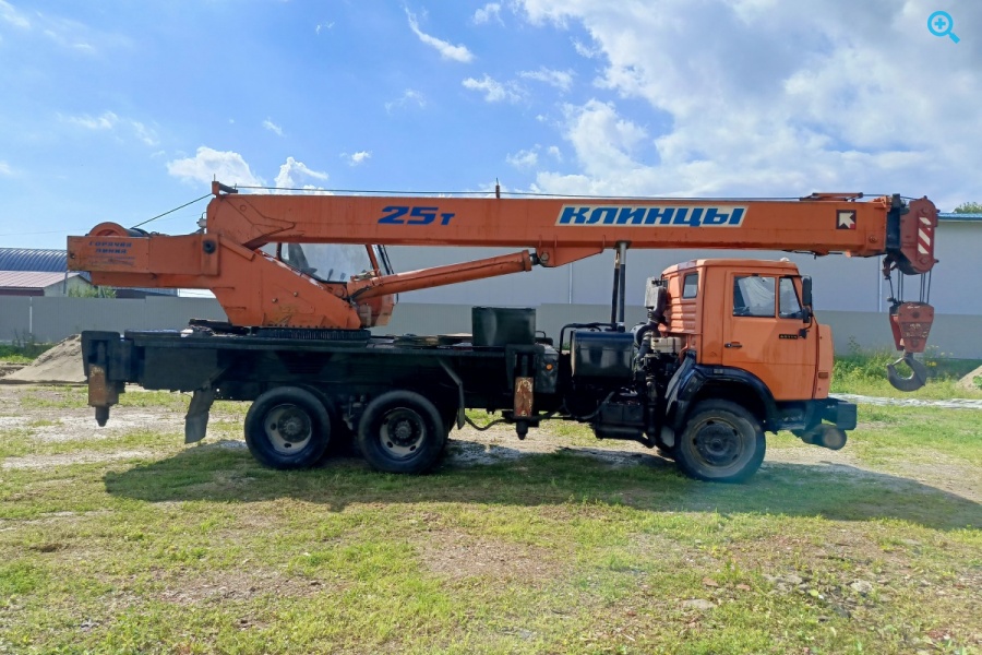 Автокран Клинцы КС-55713-1К-1 на шасси Камаз 65115-62