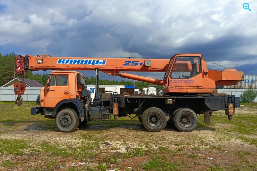 Автокран Клинцы КС-55713-1К-1 на шасси Камаз 65115-62