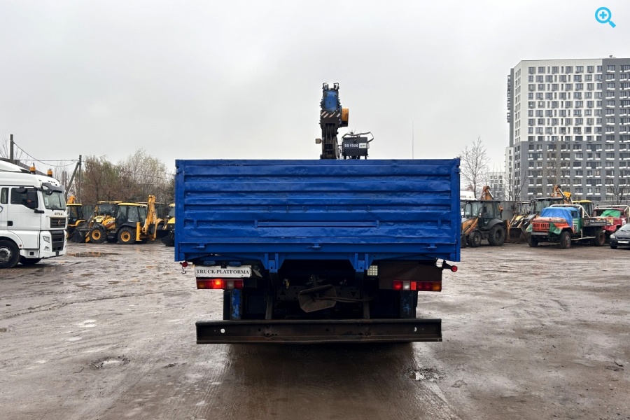 Бортовой грузовик КАМАЗ 65117 с КМУ DongYang