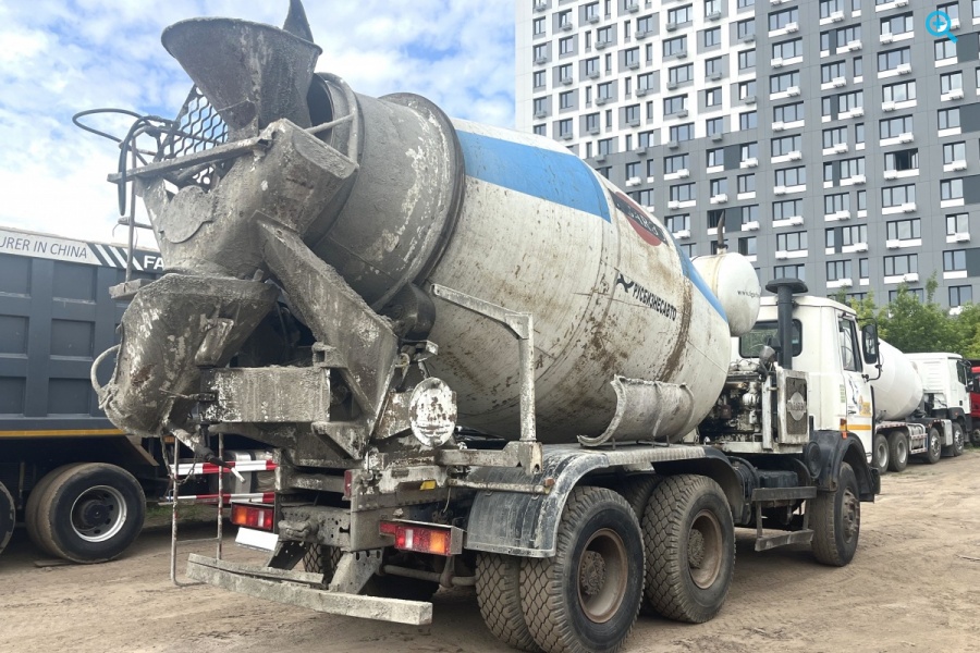 Автобетоносмеситель 69364S на шасси МАЗ 5516A5-347