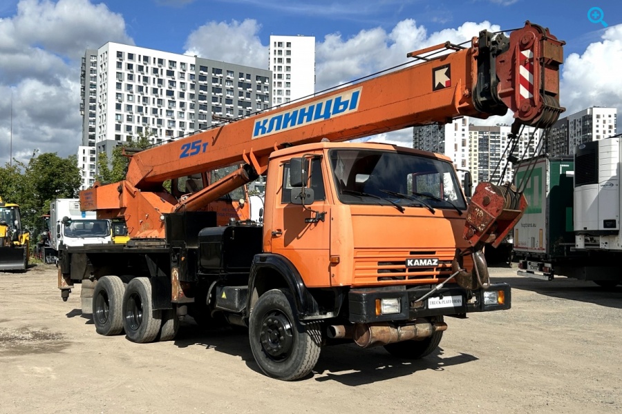 Автокран Клинцы КС-55713-1К-1 на шасси Камаз 65115-62