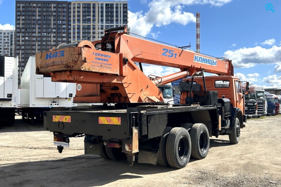 Автокран Клинцы КС-55713-1К-1 на шасси Камаз 65115-62