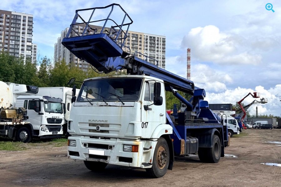 Автовышка ПСС-131.18Э на шасси КАМАЗ 43253