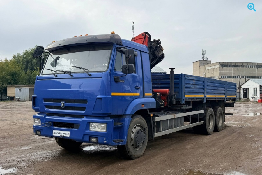 КАМАЗ 65117 С МАНИПУЛЯТОРОМ  PALFINGER PK15500