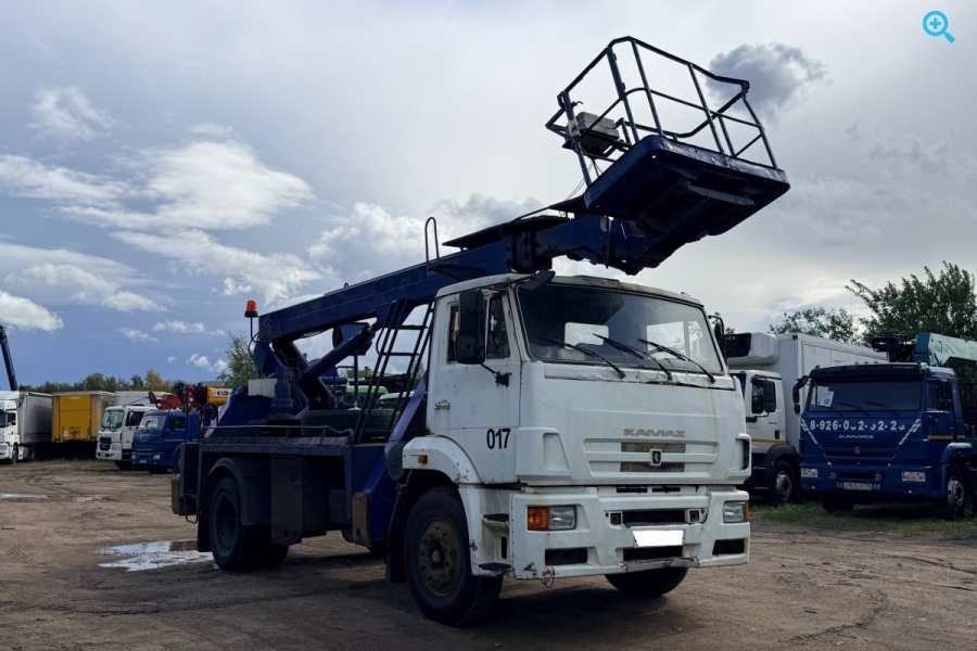 Автовышка ПСС-131.18Э на шасси КАМАЗ 43253