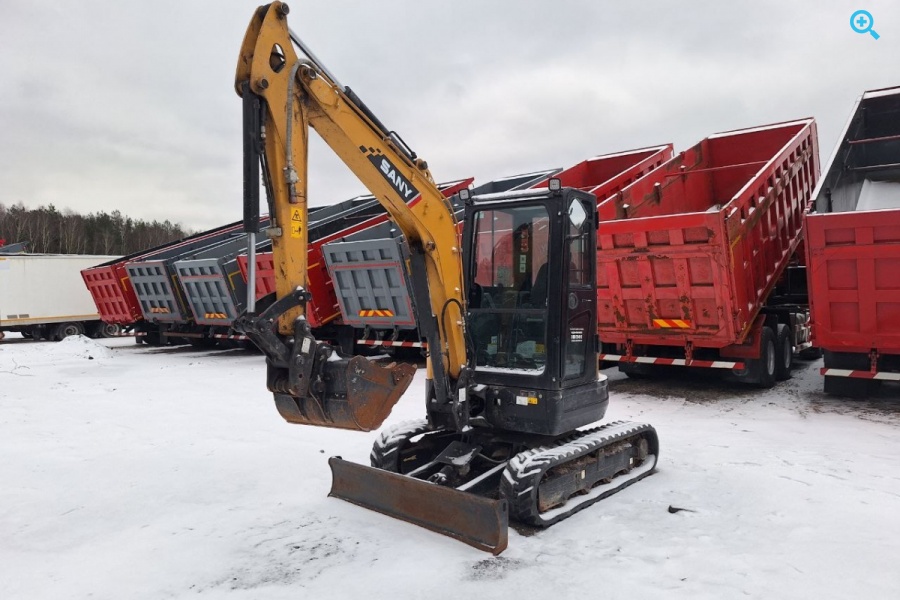 Гусеничный мини-экскаватор гидравлический SANY SY35U