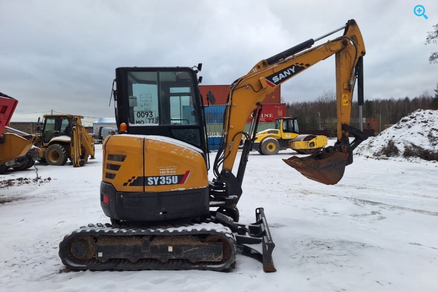 Гусеничный мини-экскаватор гидравлический SANY SY35U