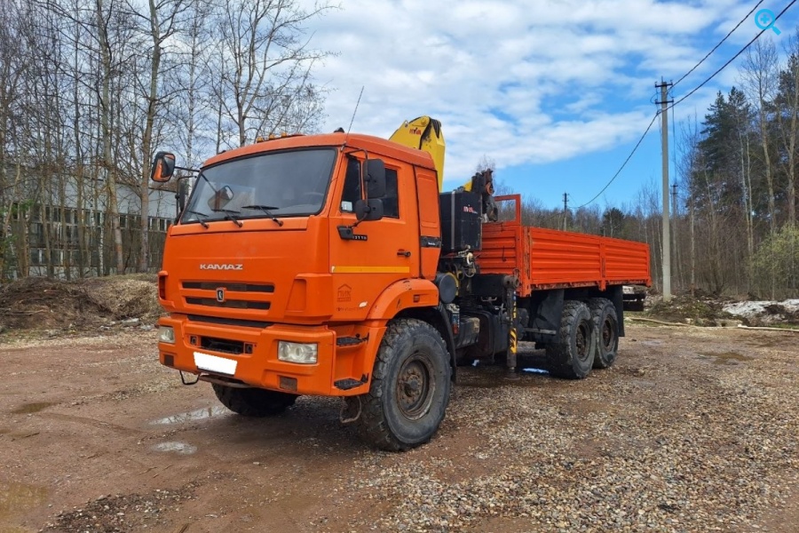 Манипулятор на базе КАМАЗ-43118