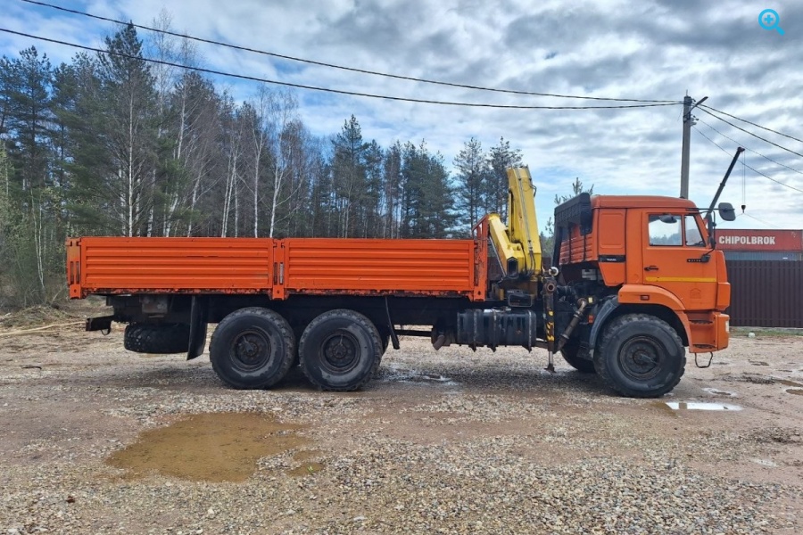 Манипулятор на базе КАМАЗ-43118
