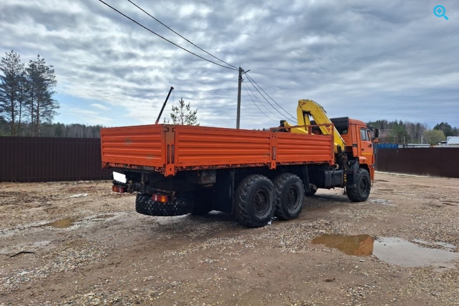 Манипулятор на базе КАМАЗ-43118