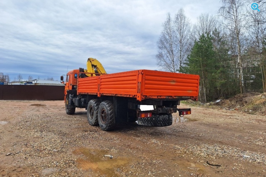 Манипулятор на базе КАМАЗ-43118