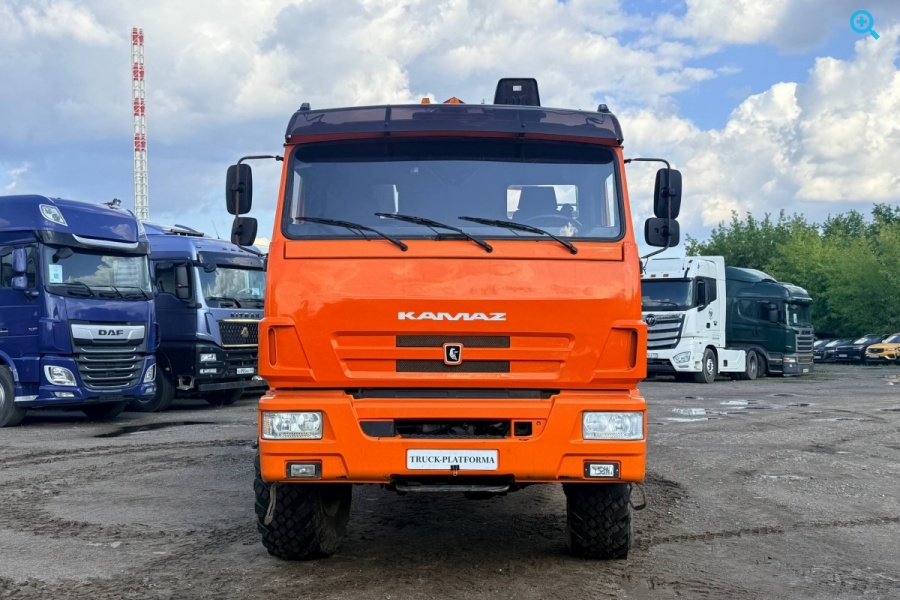 КАМАЗ-43118 оснащенный КМУ PALFINGER INMAN IT150.