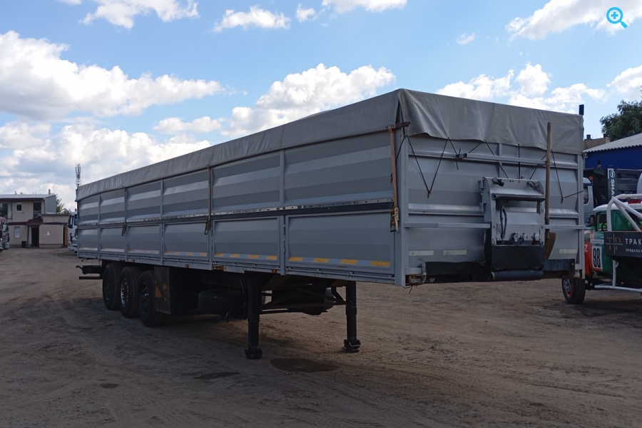 Сцепка седельный тягач Man TGA 26.413 и Полуприцеп зерновоз KRONE SDP27