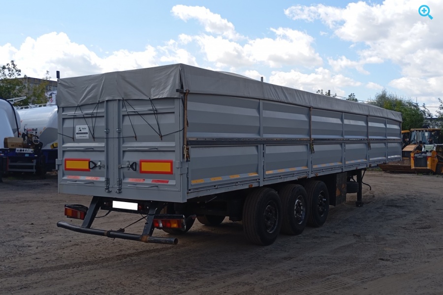 Сцепка седельный тягач Man TGA 26.413 и Полуприцеп зерновоз KRONE SDP27