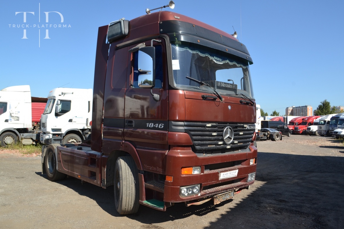 Куплю мерседес тягач б у. Седельный тягач Актрос 2003. Mercedes Actros 1846. Мерседес Актрос 1846 тягач. Седельный тягач тягач Мерседес Актрос 1840 2000.