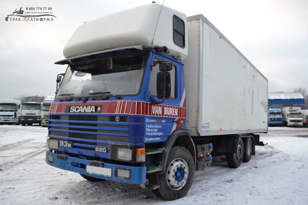 Купить грузовик SCANIA P93 Б/У в Москве: 1992 года, цена 450000 в России |  Продажа и выкуп техники с пробегом - ТРАК-ПЛАТФОРМА