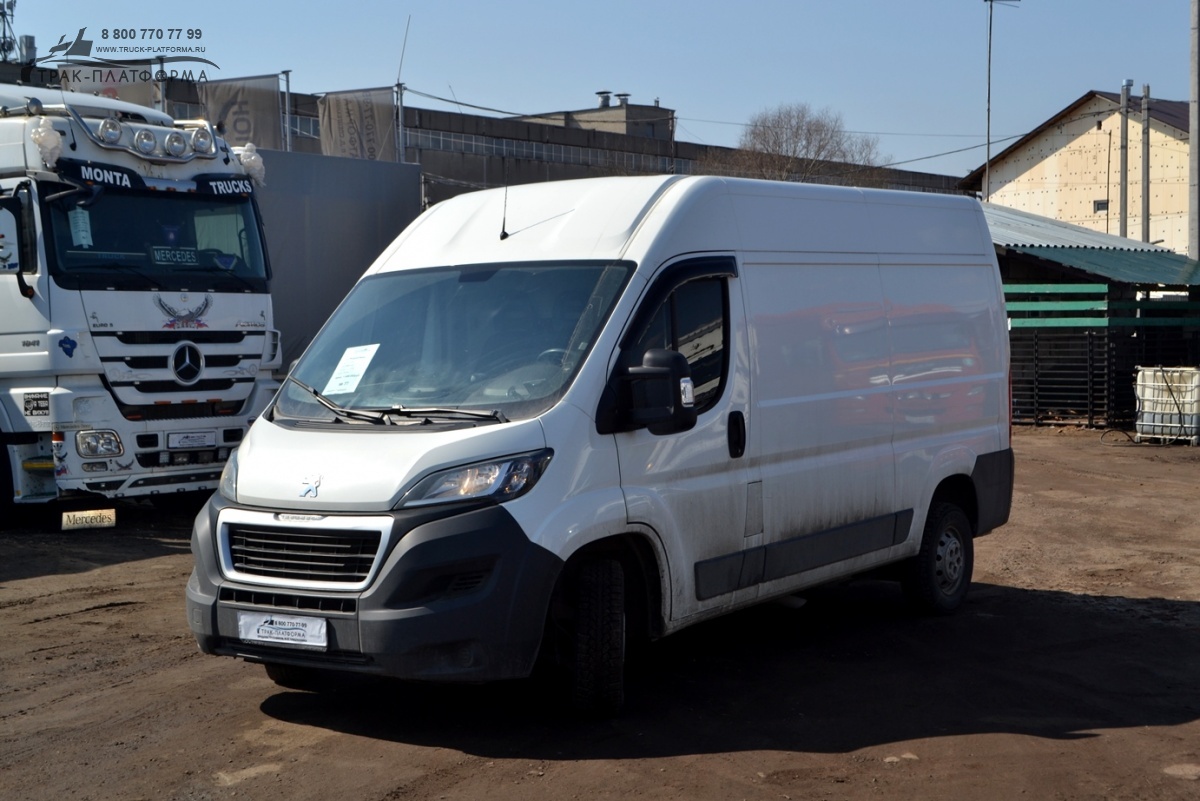 Купить грузовик Цельнометаллический Peugeot Boxer Б/У в Москве: 2016 года,  цена 1400000 руб. в России | Продажа и выкуп техники с пробегом -  ТРАК-ПЛАТФОРМА