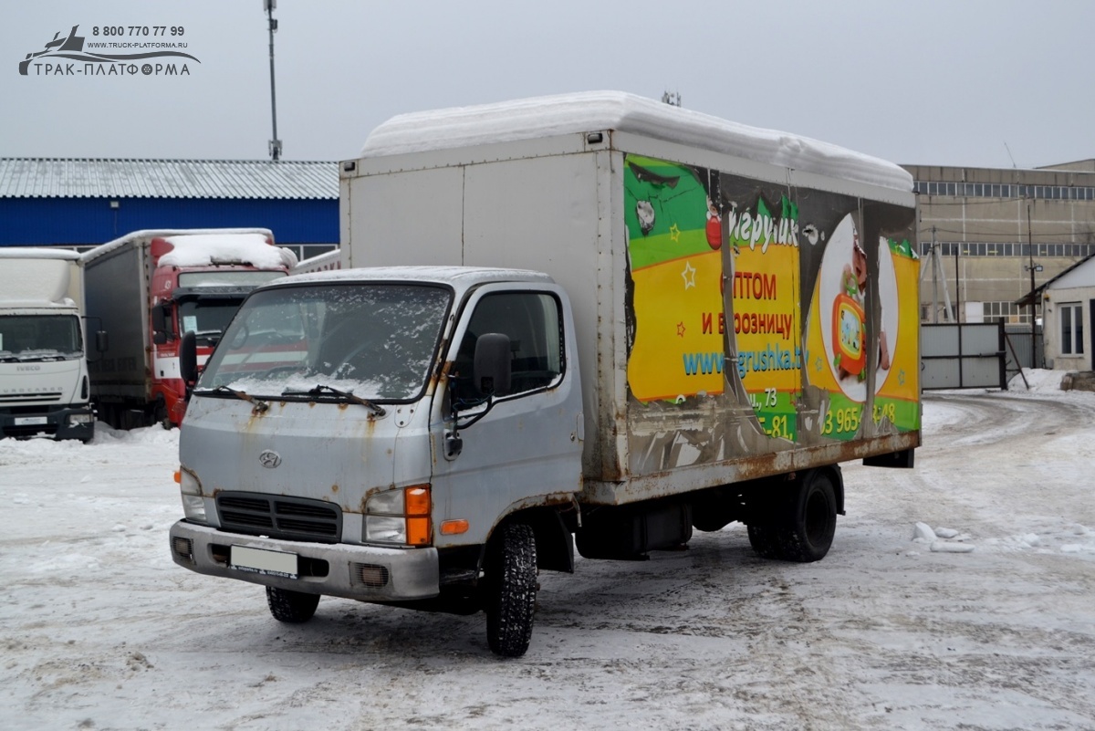 Купить грузовик Фургон Hyundai HD 65 Б/У в Москве: 2005 года, цена 190000  руб. в России | Продажа и выкуп техники с пробегом - ТРАК-ПЛАТФОРМА