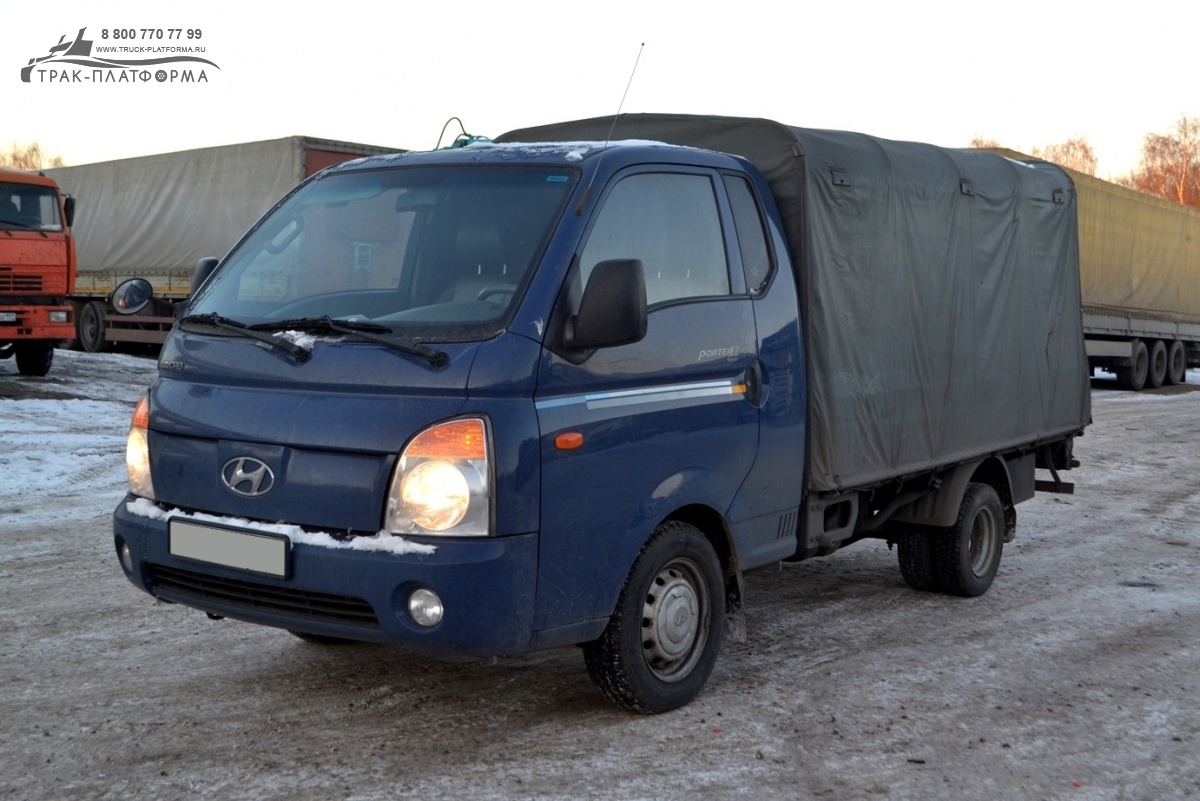 Купить грузовик Бортовой тентованный Hyundai Porter 2 Б/У в Москве ...