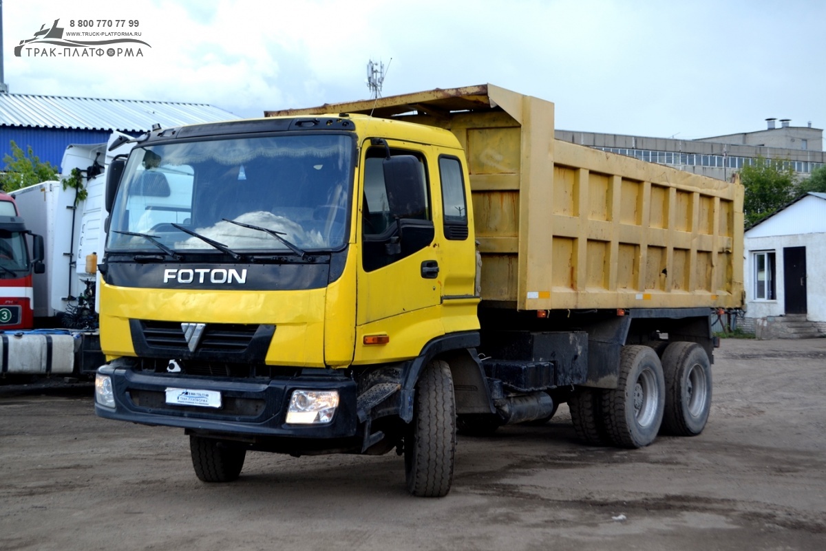 Купить грузовик Самосвал Foton Auman BJ3251DLPJB-S3 Б/У в Москве: 2008  года, цена 430000 руб. в России | Продажа и выкуп техники с пробегом -  ТРАК-ПЛАТФОРМА