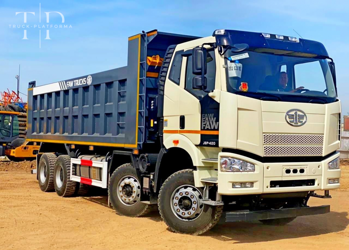 Купить грузовик Самосвал FAW 8x4 Б/У в Москве: 2022 года, цена 7950000 ...
