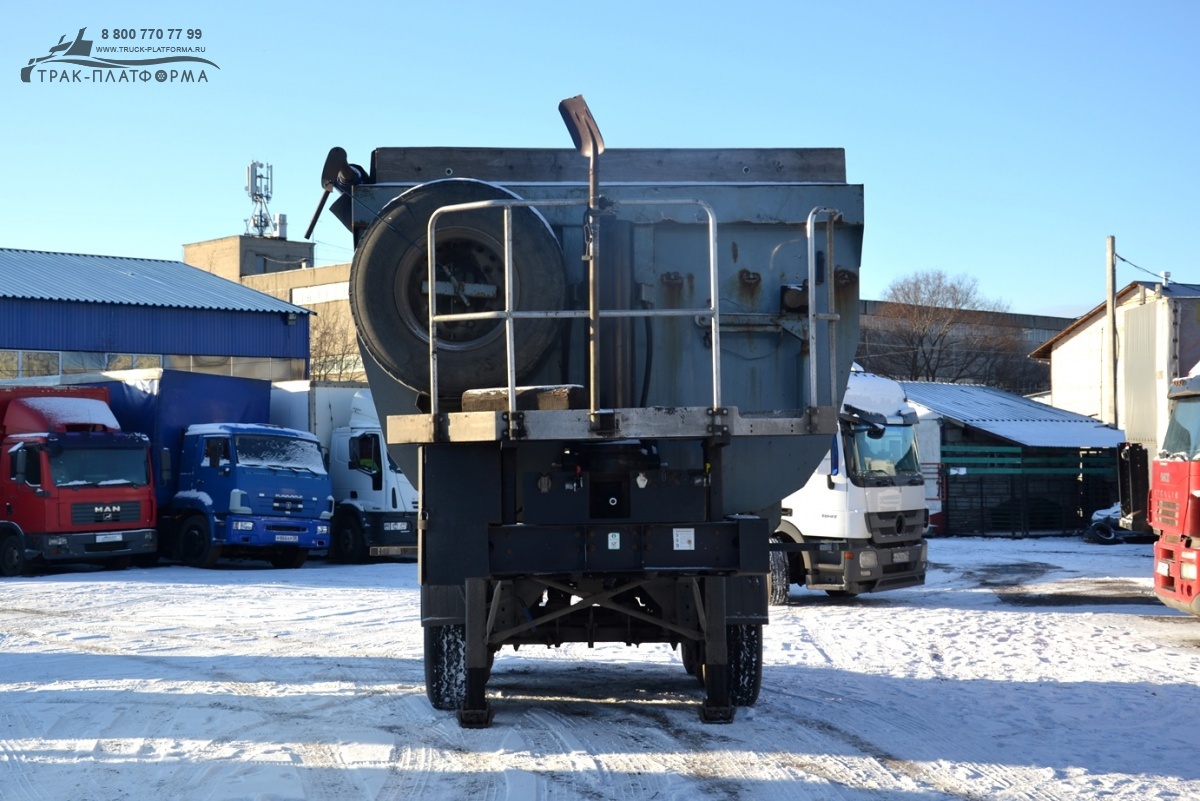 Купить полуприцеп Самосвальный Grunwald 9539-0000070-10 Б/У в Москве: 2012  год, цена 1250000 руб. в России | Продажа и выкуп техники с пробегом -  ТРАК-ПЛАТФОРМА