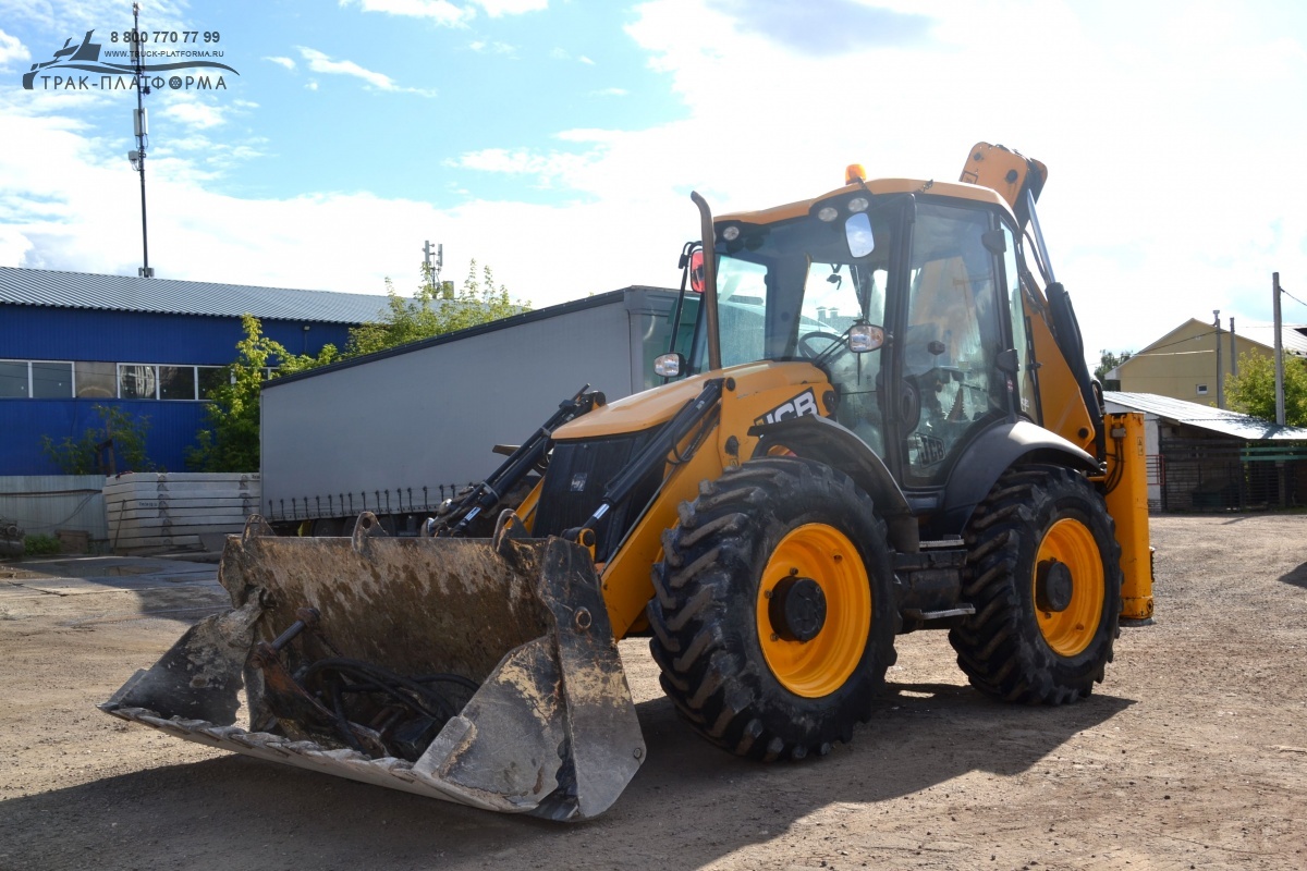 Купить спецтехнику Экскаватор-погрузчик Экскаватор погрузчик JCB 4CX14H2WM  Б/У в Москве: 2016 год, цена 8200000 руб. в России | Продажа и выкуп  техники с пробегом - ТРАК-ПЛАТФОРМА