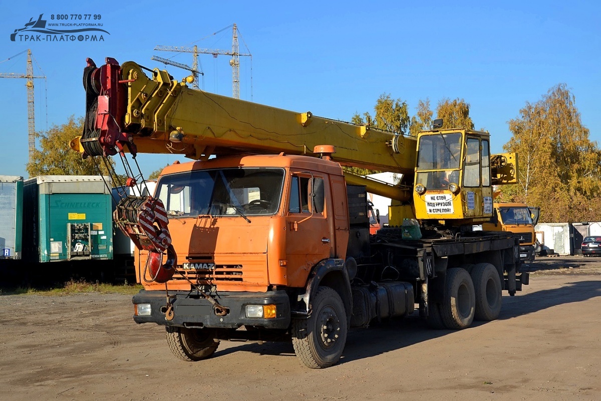 Купить спецтехнику Автокран Автокран «Камышинский КЗ» КС-5576К Б/У в  Москве: 2007 год, цена 2650000 руб. в России | Продажа и выкуп техники с  пробегом - ТРАК-ПЛАТФОРМА