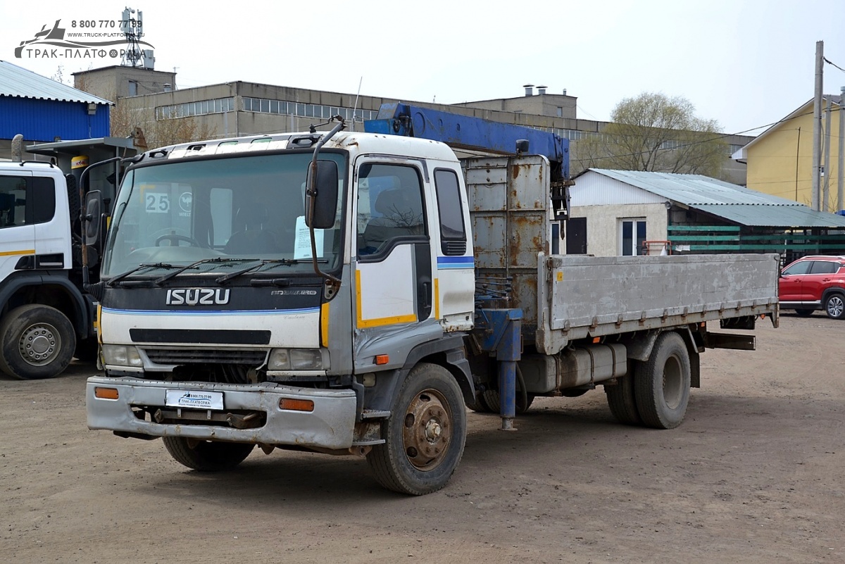 Купить спецтехнику Манипулятор, Isuzu Грузовик бортовой ISUZU Forward с  манипулятором Б/У в Москве: 2003 год, цена 1890000 руб. в России | Продажа  и выкуп техники с пробегом - ТРАК-ПЛАТФОРМА