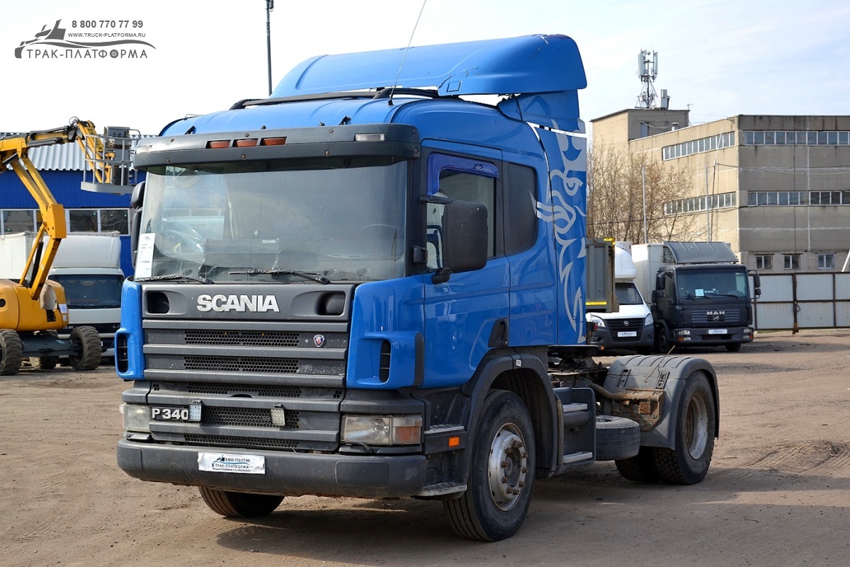 Купить седельный тягач Scania Р114 GA4X2NA340 Б/У в Москве: 2007 год, цена  1250000 руб. в России | Продажа и выкуп техники с пробегом - ТРАК-ПЛАТФОРМА