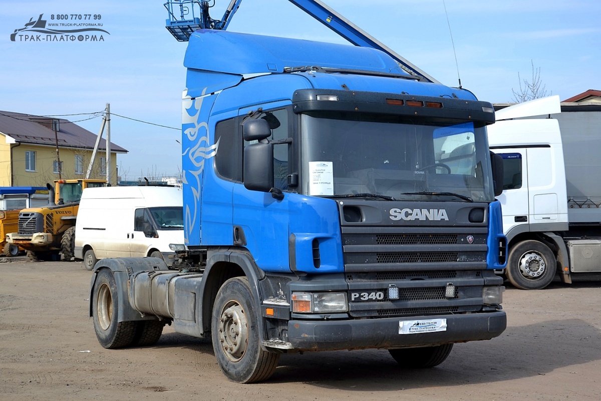 Купить седельный тягач Scania Р114 GA4X2NA340 Б/У в Москве: 2007 год, цена  1250000 руб. в России | Продажа и выкуп техники с пробегом - ТРАК-ПЛАТФОРМА