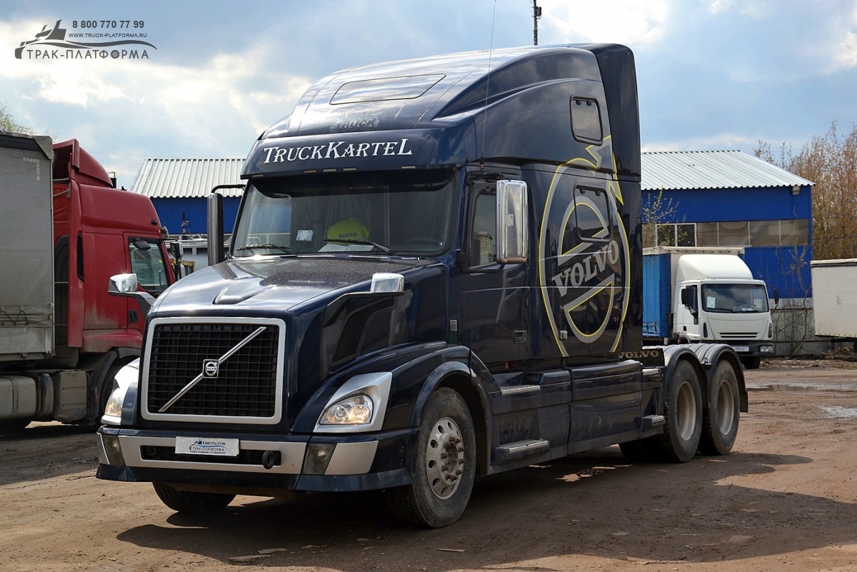 Купить седельный тягач VOLVO VNL 780 Б/У в Москве: 2008 год, цена 3500000  руб. в России | Продажа и выкуп техники с пробегом - ТРАК-ПЛАТФОРМА