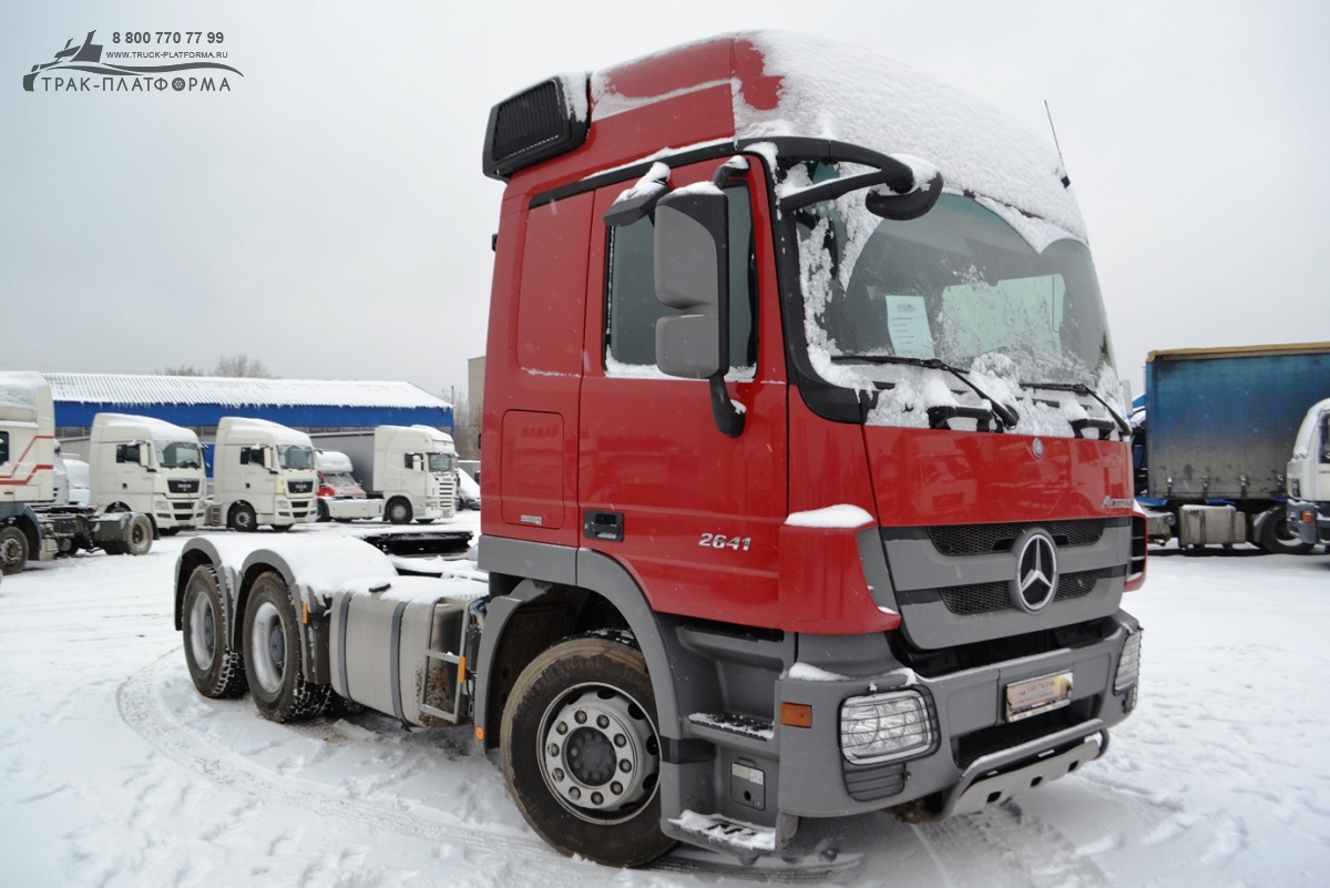 Купить седельный тягач Mercedes Actros 2541 LS Б/У в Москве: 2013 год, цена  5400000 в России | Продажа и выкуп техники с пробегом - ТРАК-ПЛАТФОРМА