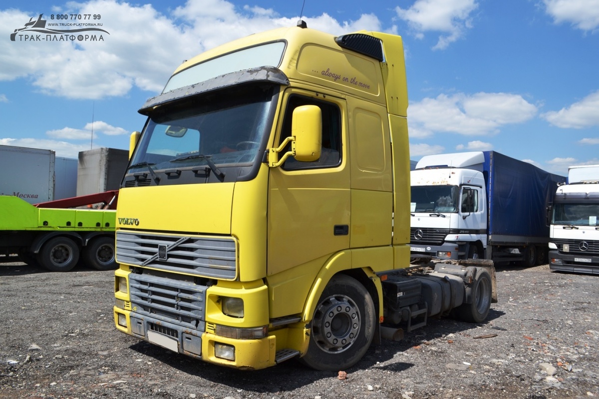 Купить седельный тягач Volvo FH12 Б/У в Москве: 2001 год, цена 1000000 в  России | Продажа и выкуп техники с пробегом - ТРАК-ПЛАТФОРМА