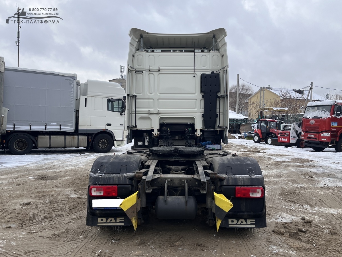 Купить седельный тягач Седельный тягач DAF XF105.460 Б/У в Москве: 2016  год, цена 5800000 руб. в России | Продажа и выкуп техники с пробегом -  ТРАК-ПЛАТФОРМА