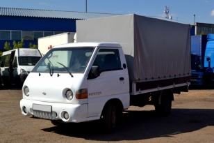 Продаётся бортовой тентованный грузовик HYUNDAI PORTER 2008г.