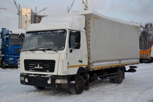 Бортовой-тентованный грузовик 5-ти тонник МАЗ 4371З2-432-000