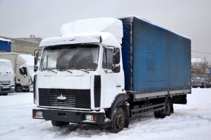 Бортовой-тентованный грузовик 5-тонник МАЗ 437043-328 2008 г.в.