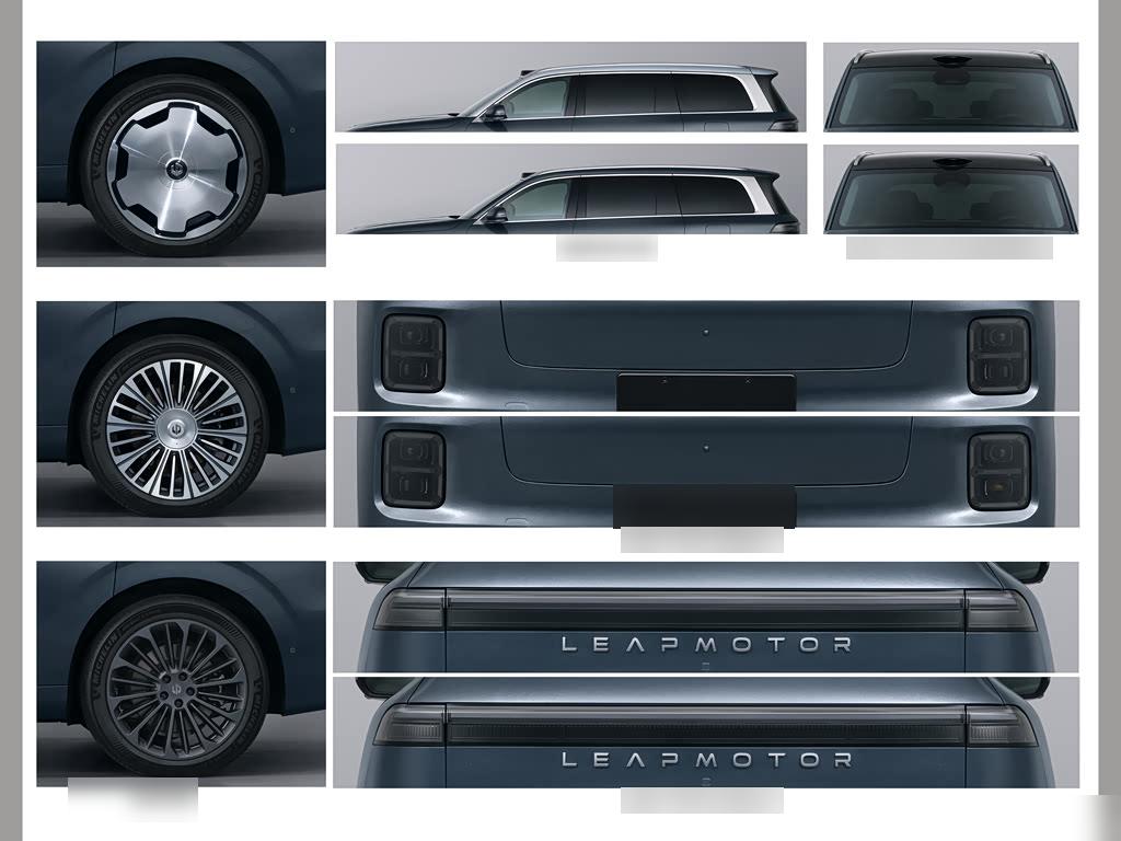 Leapmotor D19 EV 680 Tri-motor Performance 6-seat, фото 4